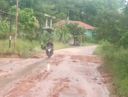 Jalan Licin di Senggarang, Kadis PU : Dalam waktu dekat akan dilakukan Penanganan sedimen dari hulu ke hilir