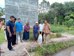 Dua Ribu Bibit Ikan Tawar diberikan Kepada Masyarakat Dusun Desa Linau