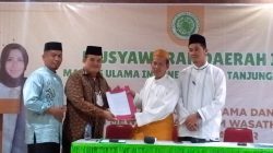 Penetapan Ketua MUI terpilih Kota Tanjungpinang ( Foto Indrapriyadi/delapan6.com )