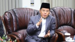 Dirjen Binmas Kementerian Agama RI Kamaruddin Ali saat berada di Kantornya, Minggu (16/04/2023)