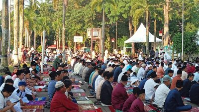 Pelaksanaan Sholat Idul Adha Tingkat Provinsi Kepri Berjalan Dengan Lancar dan Khusyuk