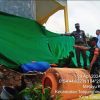 Babinsa Melayu Kota Piring Hadiri Peninjauan Batu Miring Roboh