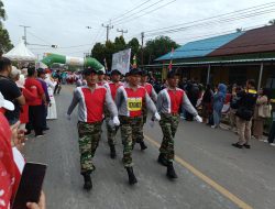 Bupati Bintan Lepas Peserta Gerak Jalan Tri Lomba Juang HUT RI ke-80 di Kawal