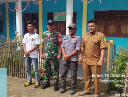 Koramil 06/Senayang Gelar Patroli Bersama Ciptakan Rasa Aman di Lingkungan Sekolah
