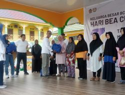 Babinsa Kelurahan Penyengat 01/Kota  Kawal Kegiatan Hari Bea Cukai ke-79 di Pulau Penyengat