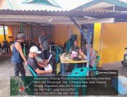 Babinsa dan Bhabinkamtibmas Penyengat Koramil 01/Kota Ajak Pemuda Selesaikan Perselisihan Secara Musyawarah