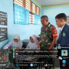 Babinsa Toapaya Asri Koramil 02/Bintim Monitoring Pembagian Makanan Bergizi di Sejumlah Sekolah