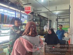 Babinsa Bukit Cermin Koramil 01 Kota Ajak Warga Jaga Kebersihan Lingkungan, Antisipasi Penyakit di Musim Pancaroba