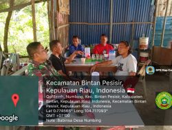 Babinsa Koramil 02/Bintim Sosialisasikan Bahaya Narkoba kepada Pemuda Desa Numbing