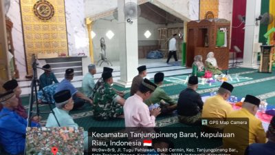 Babinsa Bukit Cermin Koramil 01 Kota Hadiri Pembukaan MTQH XX Tingkat Kelurahan Tahun 2026
