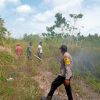Kebakaran Lahan 500 Meter Persegi Terjadi di Kampung Bulang, Berhasil Dipadamkan Damkar Tanjungpinang