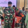 Babinsa Air Raja Koramil 01 Kota Monitoring Bakti Sosial HUT ke-80 Persit di Tanjungpinang