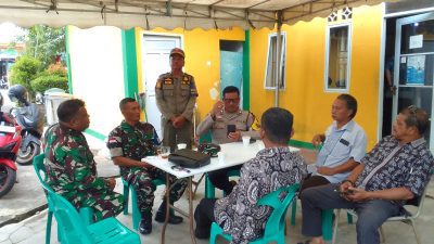 Babinsa Tanjung Unggat Koramil 01 Kota Ingatkan Warga Pastikan Keamanan Rumah Saat Liburan Idul Fitri