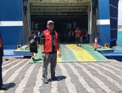 Babinsa Koramil 07 Tambelan Perketat Pengamanan Pelabuhan Jelang Idul Fitri 1447 H