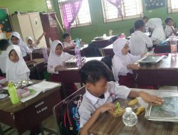 Babinsa Koramil 01 Kota Monitoring Program Makan Bergizi Gratis di Kampung Bulang, 3.228 Porsi Dibagikan